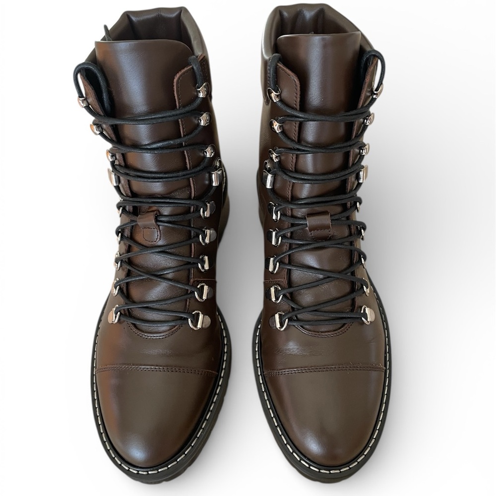 AEYDE Fiona Leather Hiking Boots Size 37